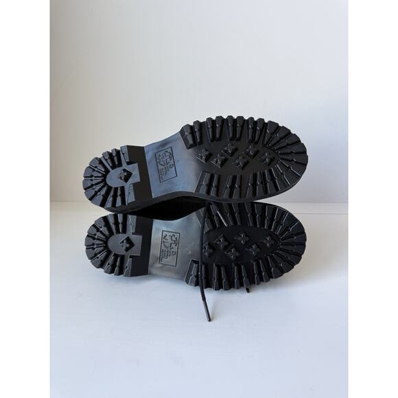 Dr Martens 1460 Pascal Steel Toe Boots Black Suede Size 8 Men's Women's 9.5 New - Picture 6 of 6